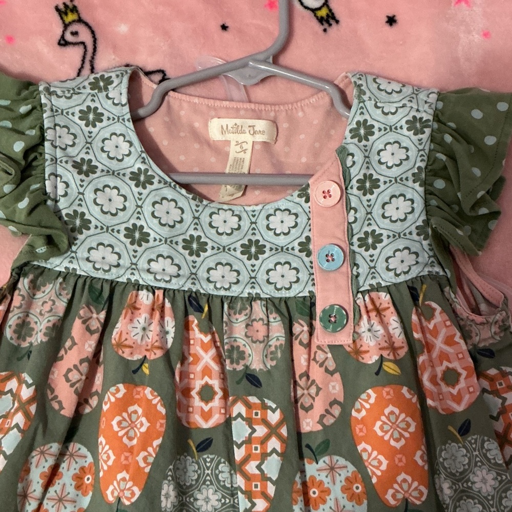 Matilda Jane Green and Pink Floral Tunic